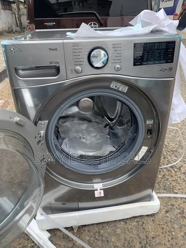 Lg 20kg/12kg Washer Dryer Frontload Washingmachine · Photo 1
