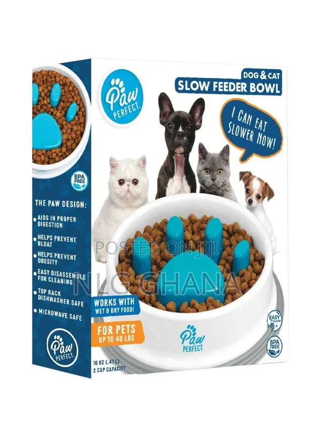 Large Capacity Dog Cat Paw Maze Design Slow Feeder. Ghx2932 · Photo 1