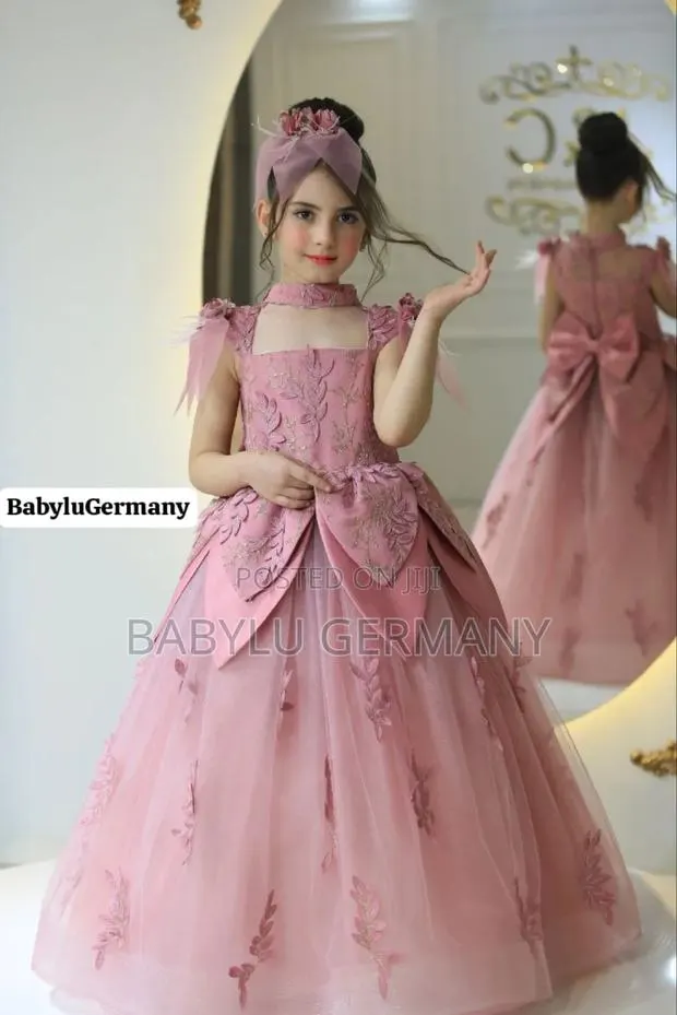 Luxury Brand Imported Pink Princess Ball Gown Dress · Photo 1