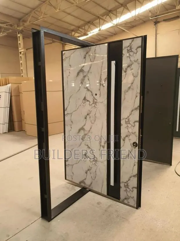 Full Swing Pivot Turkish Entrance Security Door Complete · Photo 1