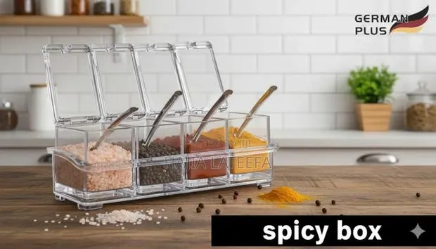 4 Compartment Spices Rack · Photo 1