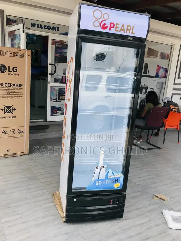 PVC-37 Singledoor Display Pearl Fridge 248 Liters Original · Photo 1