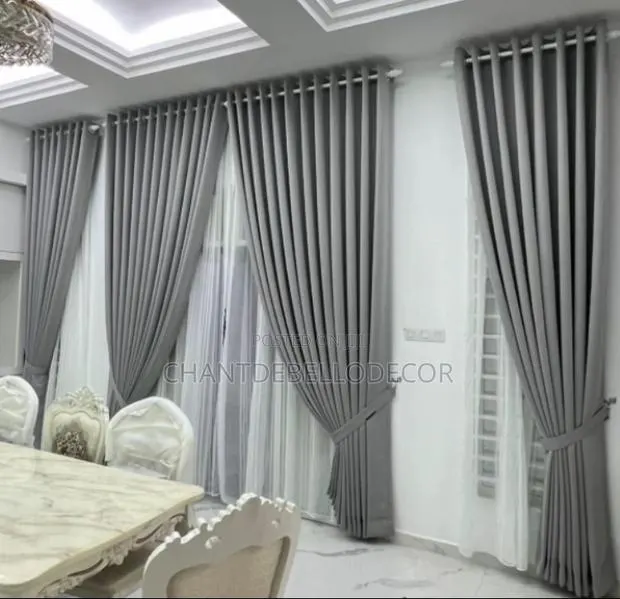 Elegant Blackout Curtains 300ghc a Pair ( Note: Voile Is Sold Separate · Photo 1