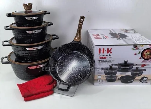 K 11-Piece Die-Cast Granite Cookware Set Is a Heavy-Hitter · Photo 1
