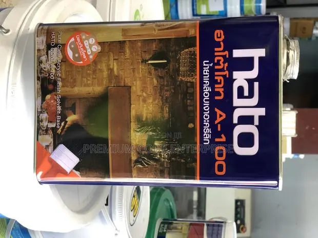 Clear Top Coat, Solvent Based - 4 Liters · Photo 1