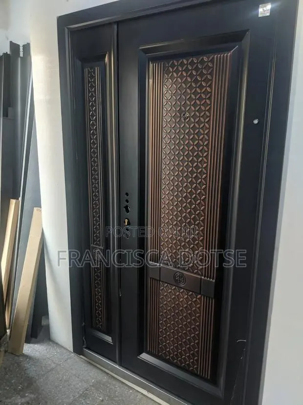 Modern Security Steel Door Set · Photo 1