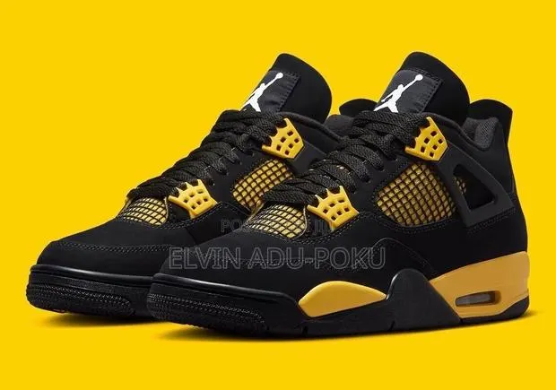 Air Jordan 4 Retro Yellow Thunder · Photo 1