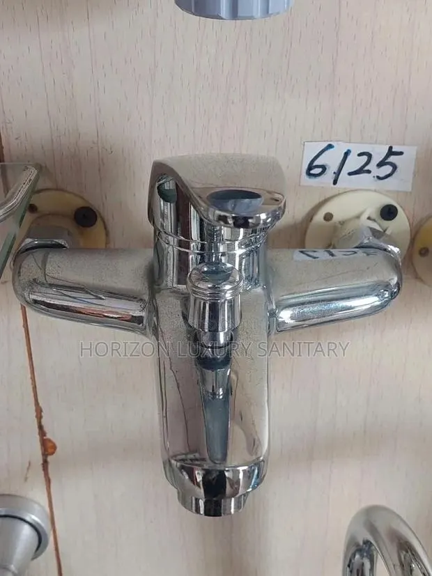 2 in 1 Telephone Shower Mixer- Chrome Chain and Handle · Photo 1