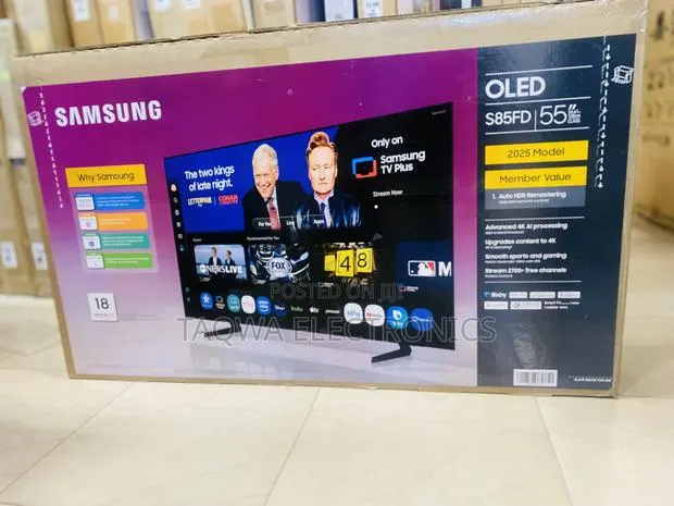 Samsung Qn55s85fdf 55” Oled Smart Tv · Photo 1