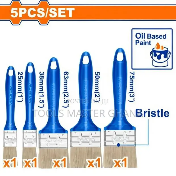 5 PCS Paint Brush Set # Wpb1952 · Photo 1