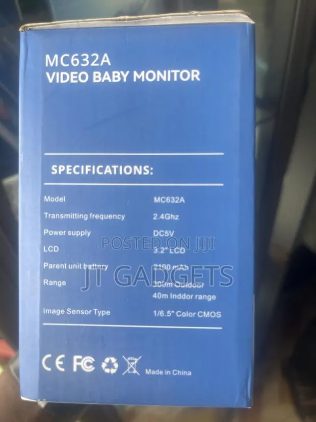 Wireless Video Baby Monitor | 3.2" LCD Screen | Night Vision · Photo 3
