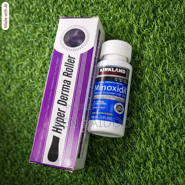 Kirkland Minoxidil and Derma Roller (Hair Rejuvenation) · Photo 1