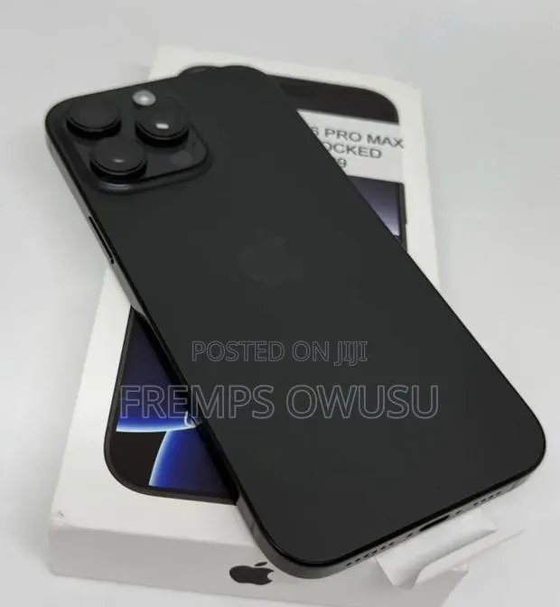 Apple iPhone 16 Pro Max 256 GB Black · Photo 1