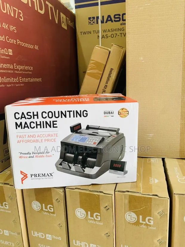 Premax Cash Counting Machine With Uv Mg Detection System · Photo 1