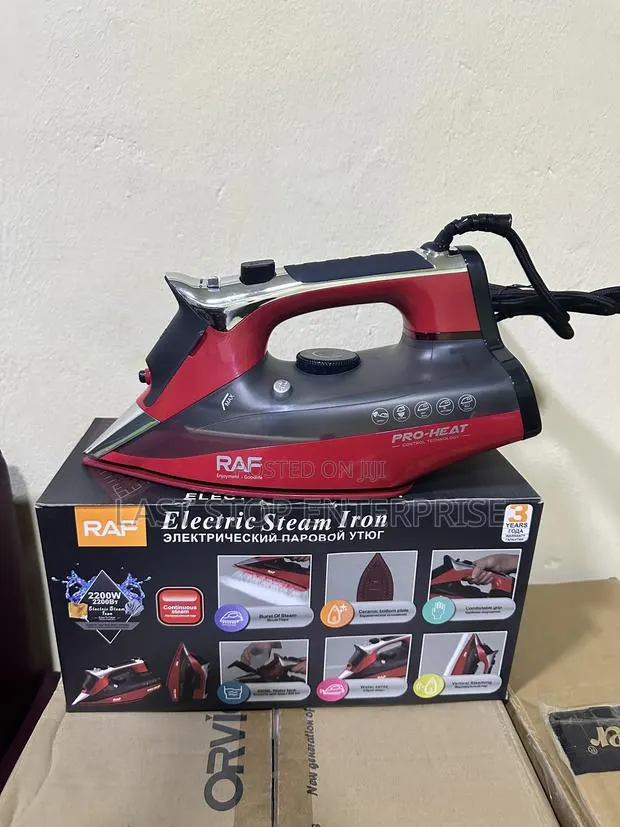 Quality and Classic Steam Iron(RAF Brand) · Photo 1