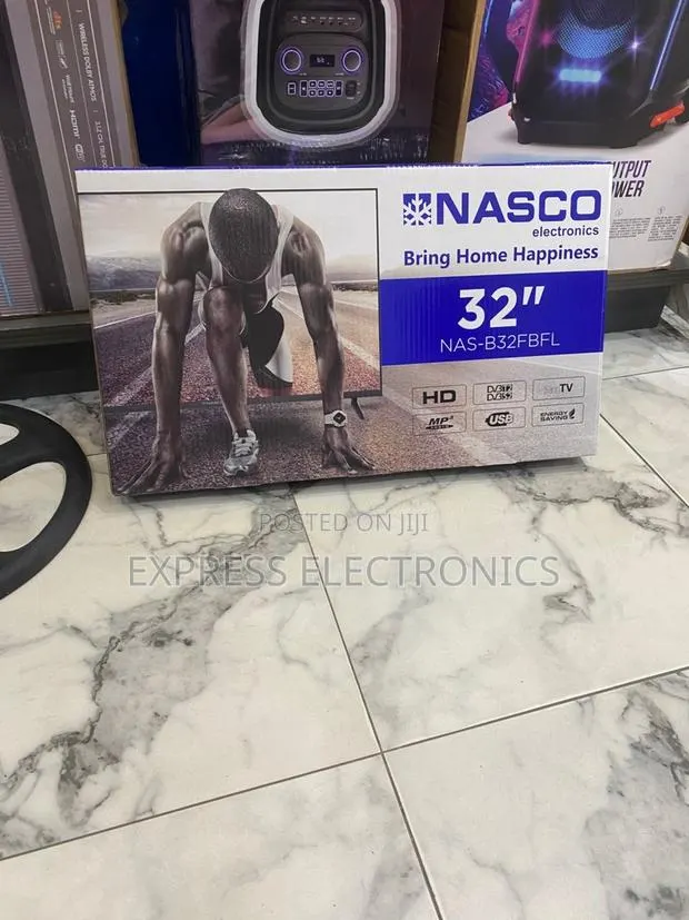 Quality Slim FHD Satellite Digital Tv Nasco 32” · Photo 1