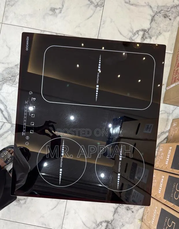 Order Kenwood 90cm Tempered Glass 4 Electric Hob(Black) · Photo 1