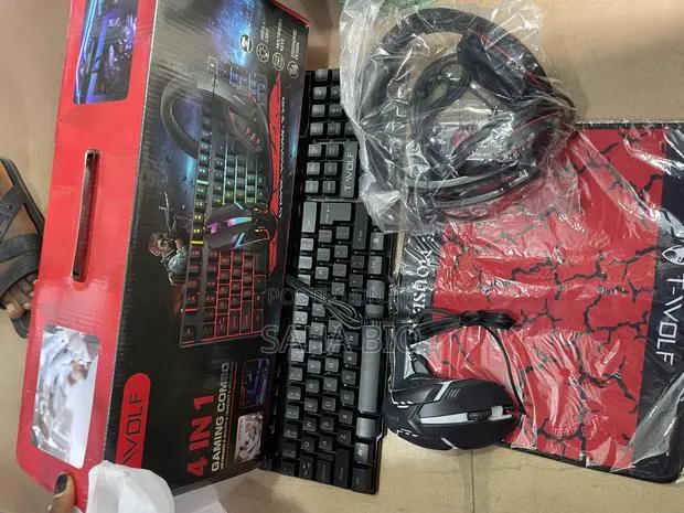 4in1 Backlight Keyboard Set · Photo 1