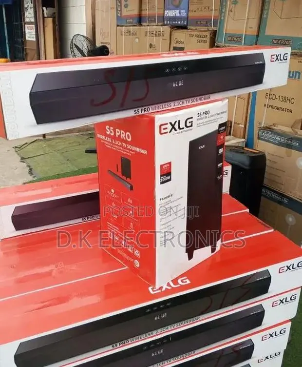 New Arrival Excellent LG S5 Pro 2000 Watts Soundbar