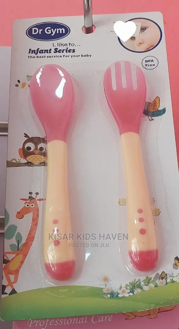 Dr Gym Baby Spoon and Fork · Photo 1