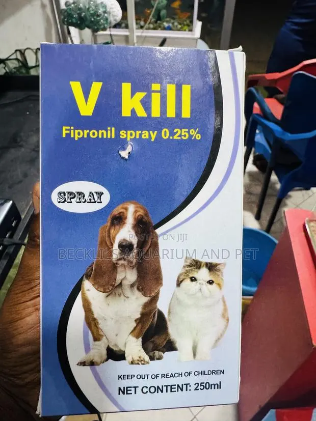 V- Kil , Tick and Flea Spray for Dogs N Cat · Photo 1