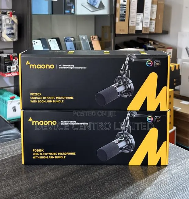 Maono PD200X USB/XLR Microphone With Boom Arm Bundle · Photo 1