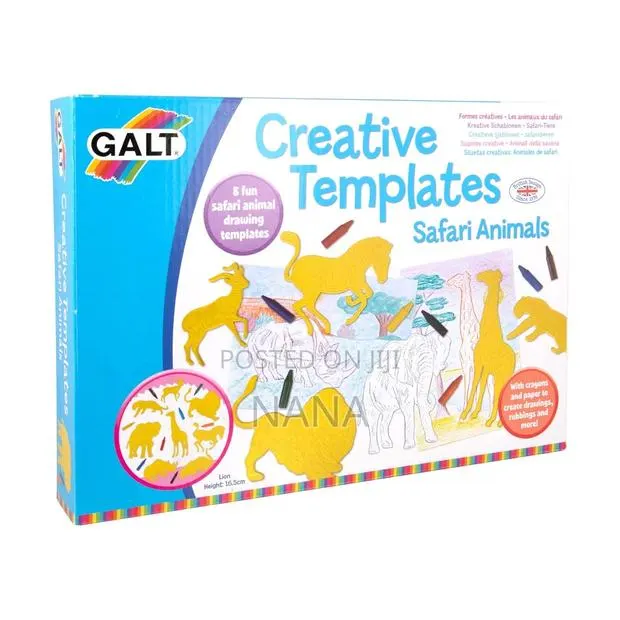 Galt Creative Template Safari Animals · Photo 1