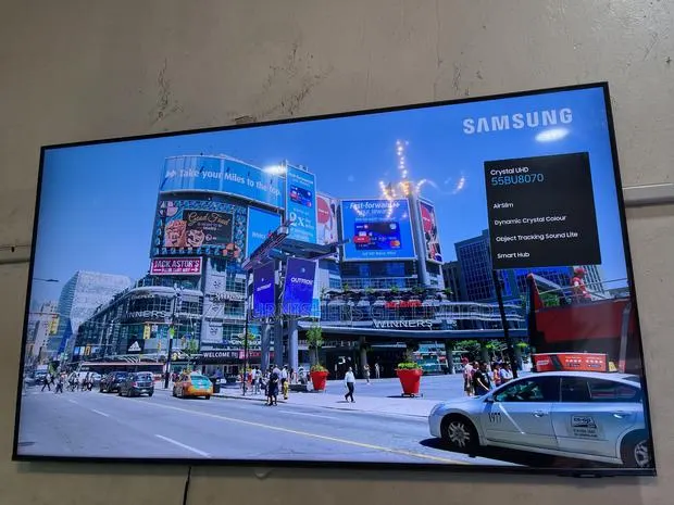 55bu8000 Crystal UHD Extra Slim 4k UHD Smart Satellite Air Slim 55 Inc · Photo 1