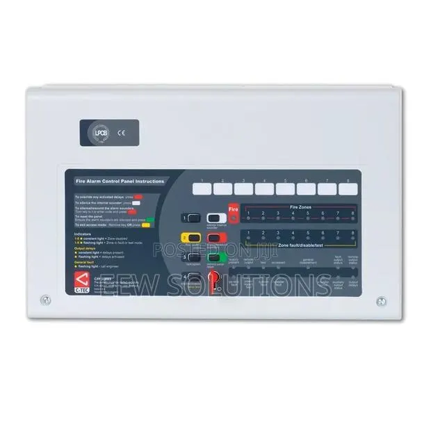 C-TEC (UK) 2 Zone Conventional Fire Alarm Panel (CFP702-4) · Photo 1