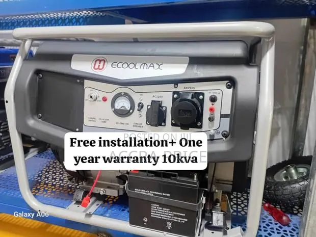 Energypower System Generator 10kva Diesel Ecoolmax Genset · Photo 1