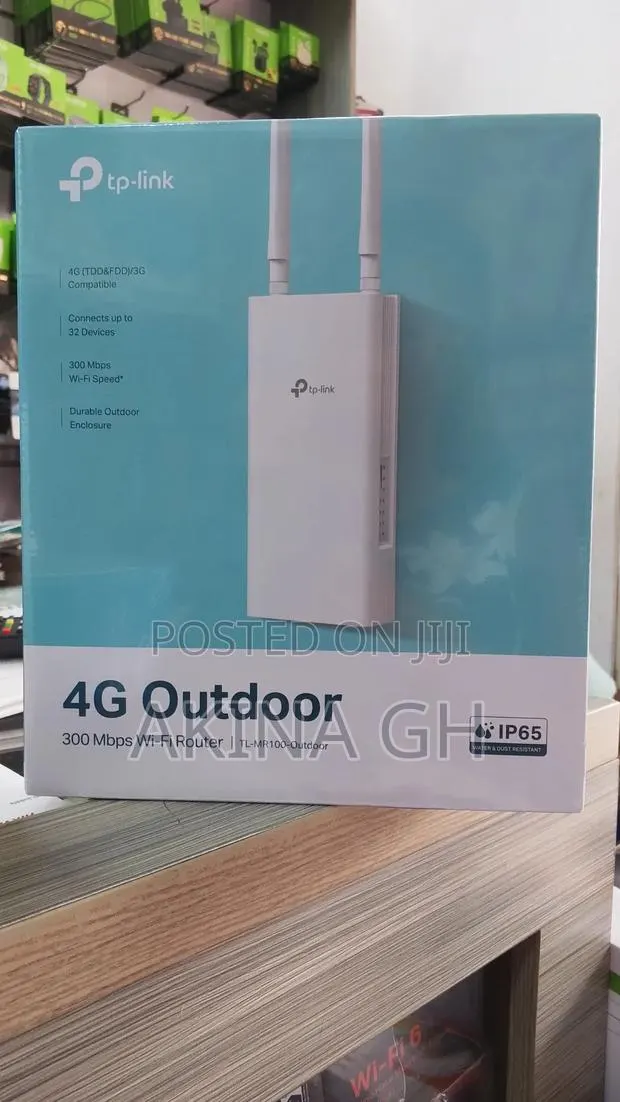 Tp Link 4g Outdoor 300 MBPS Wi-Fi Router (Tl-Mr100 Outdoor) · Photo 1