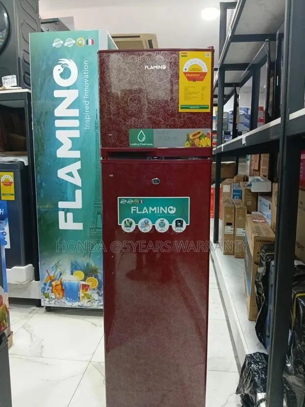 Flamino Double Door Fridge- Freeze Anything You Like · Photo 1