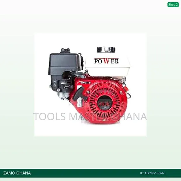 Power Gasoline Engine Gx-200 1 Wire Wx-168 - Gx200-1-PWR · Photo 1