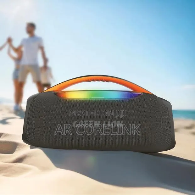 Green Lion Beam Plus Wireless Speaker – Black · Photo 1