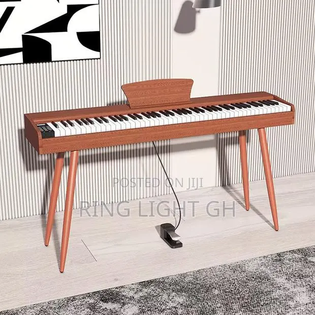 88-Keys Professional Electronic Piano -Wooden Color · Photo 1