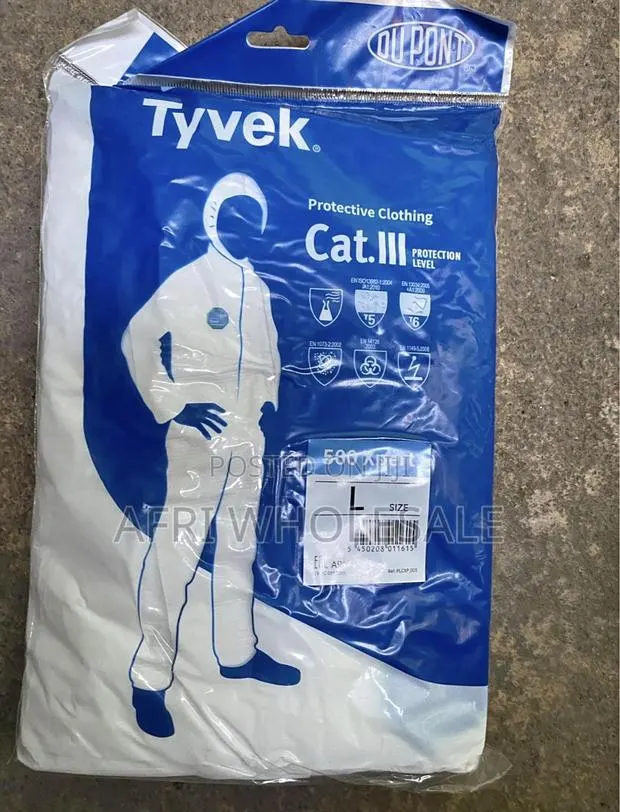 Protective Suit Disposable Coverall Overall Safety Gown Medical · Photo 1