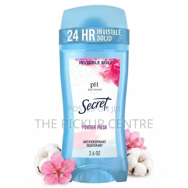 Secret Invisible Solid Antiperspirant Deodorant Stick, Powder Fresh · Photo 1