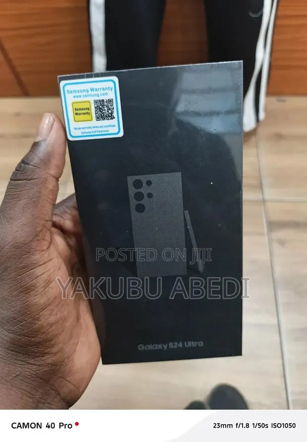 New Samsung Galaxy S24 Ultra 512 GB Black · Photo 1