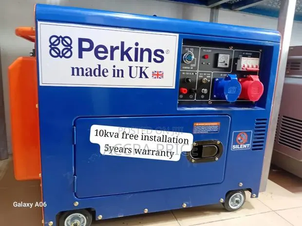 Transpercy Perkins 10kva Diesel 13000watts Diesel Generator · Photo 1