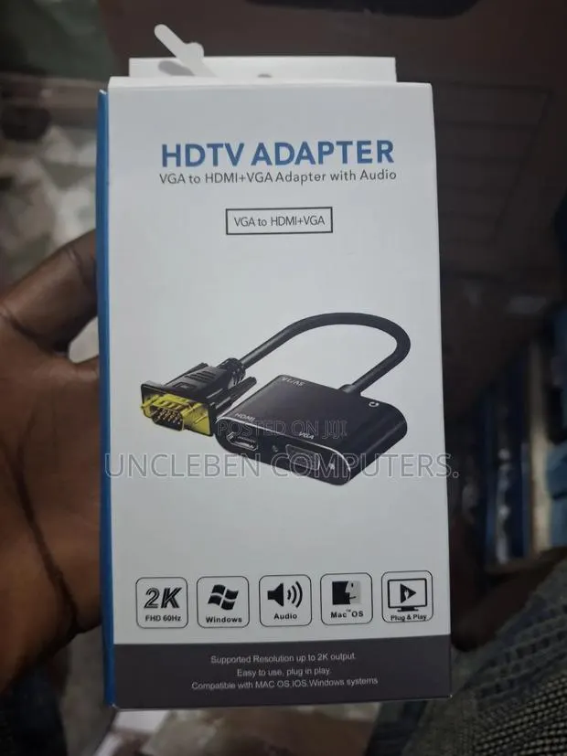 Vga to Hdmi and Vga Adapter · Photo 1