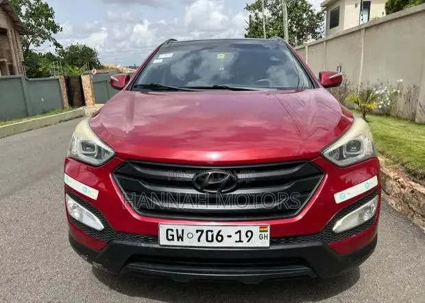 Hyundai Santa Fe 2014 Red · Photo 1