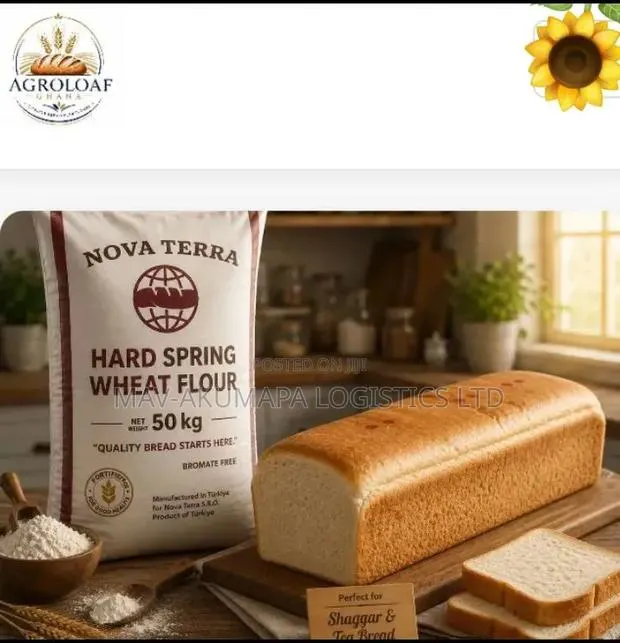 Agro Loaf Ghana Limited - Nova Terra Hard Spring Wheat Flour-We SELL · Photo 1