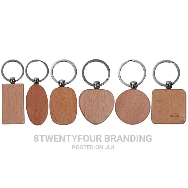 Wooden Keyholders (No Branding) MOQ: 100pcs · Photo 1