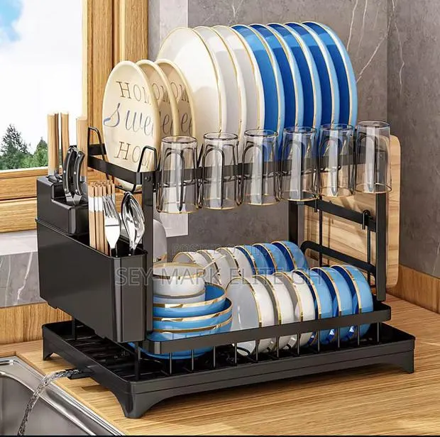 Quality 2 Layer Dish Drainer · Photo 1