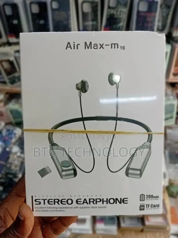 Air Max M16 Stereo Earphones · Photo 1