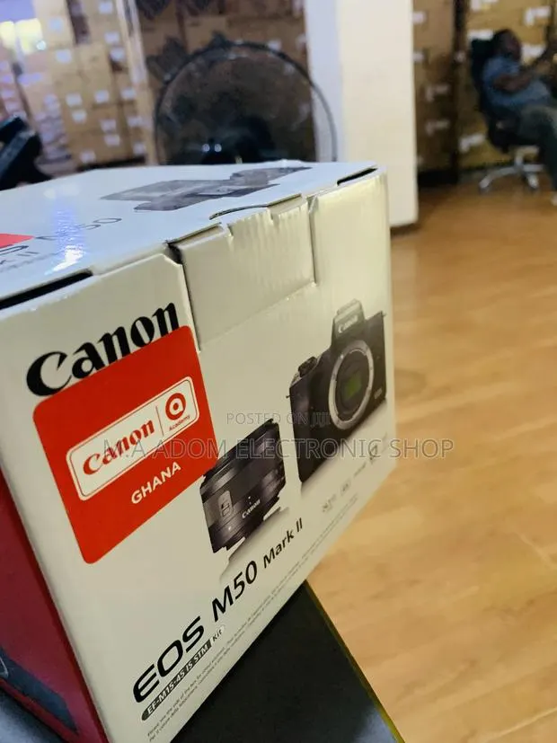 M50 Mark II Canon Camera Plus Free Kits Lens · Photo 1