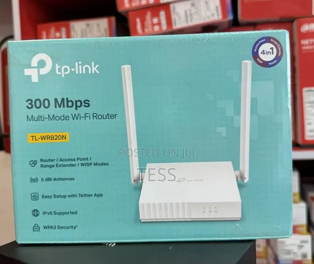 Tp-Link Wifi Router Tl-Wr820n 300 MBPS Parental Controls Function · Photo 1