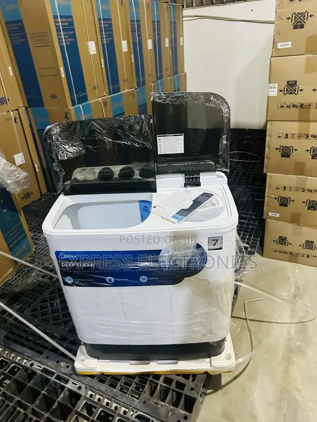 Lovely New Wm Topload Semi Auto Midea 7kg · Photo 1