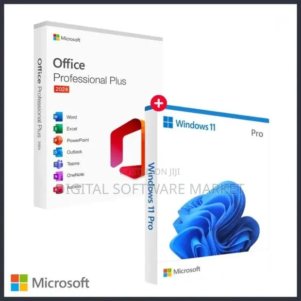 Microsoft Office 2024 Pro Plus + Microsoft Windows 11 Pro (Bundel) · Photo 1