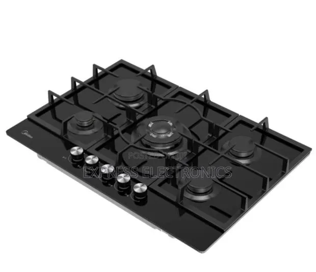 Call and Order Midea 90Gq095 Built-in Gas Stove, 5 Burners, 60X50 Cm - · Photo 2